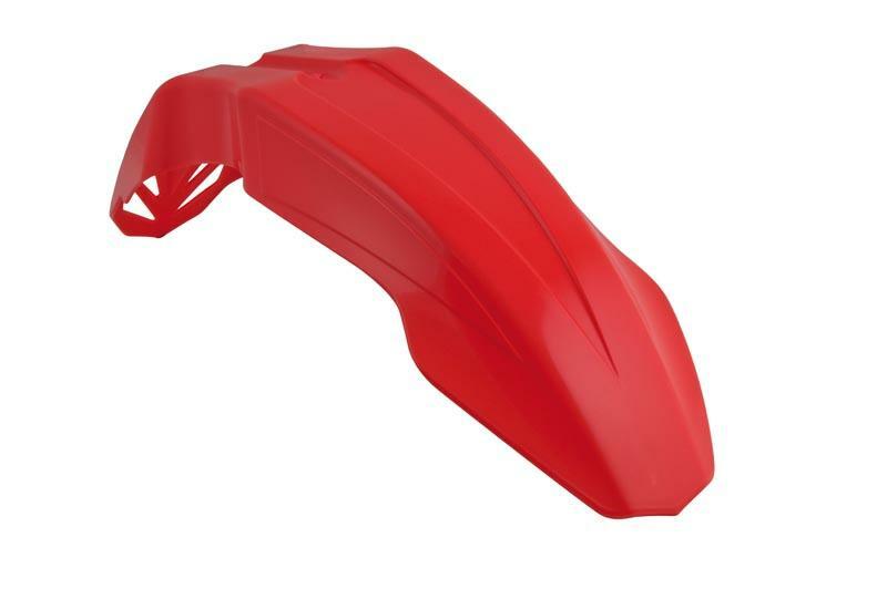 RTECH PLASTIC FRONT FENDER RED