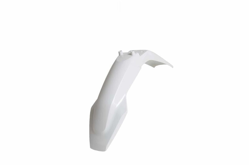 RTECH PLASTIC FRONT FENDER WHT