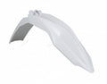 RTECH PLASTIC FRONT FENDER WHT
