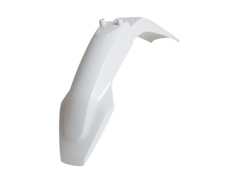 RTECH PLASTIC FRONT FENDER WHT