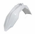 RTECH PLASTIC FRONT FENDER WHT
