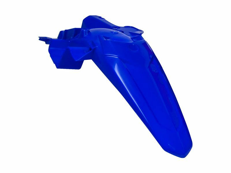 RTECH PLASTIC REAR FENDER BLU