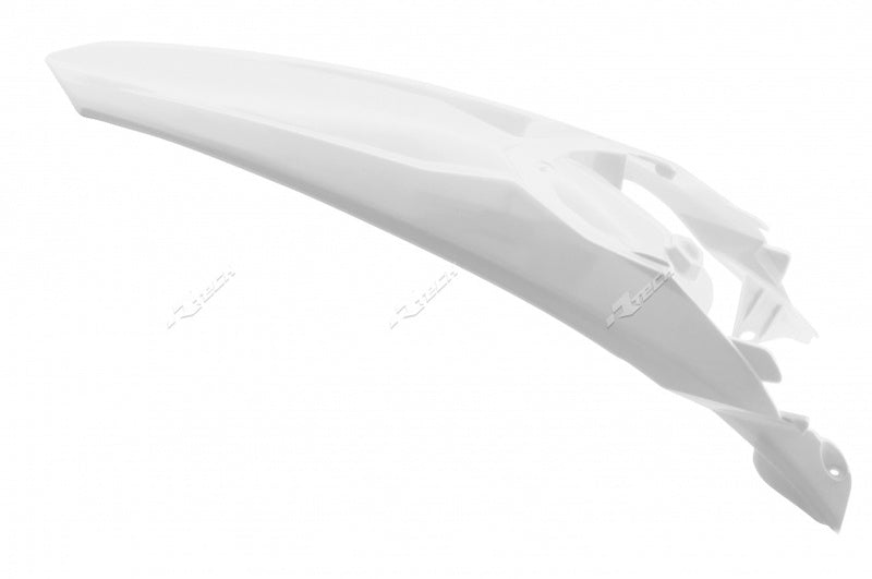 RTECH PLASTIC REAR FENDER WHT