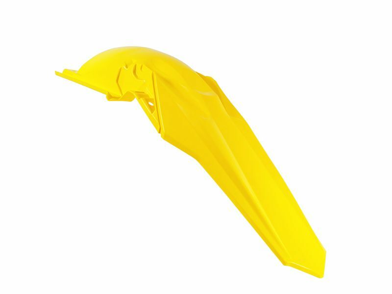 RTECH PLASTIC REAR FENDER YEL