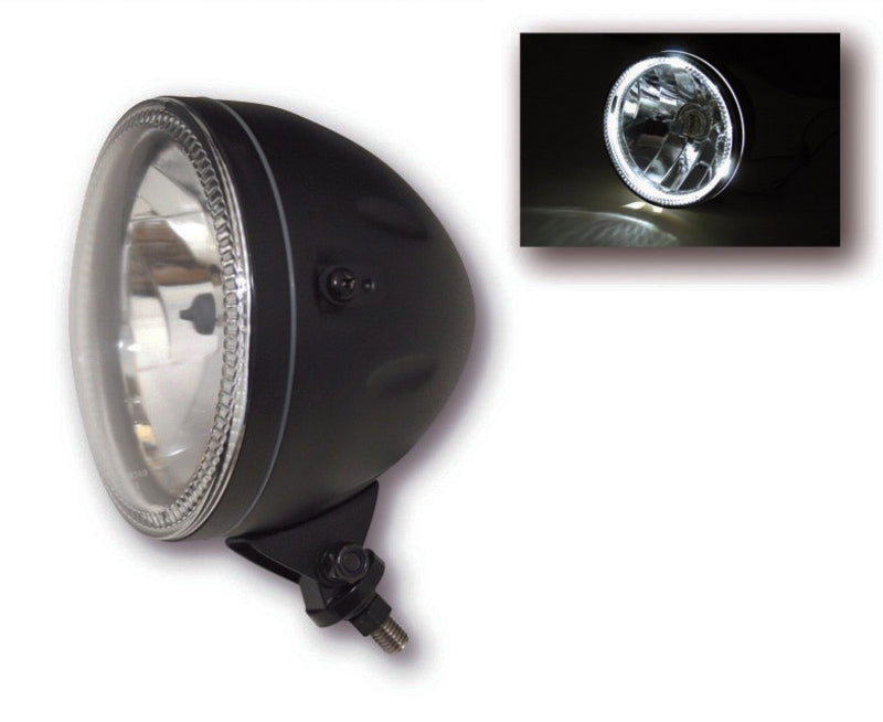 BIHR HEADLIGHT BLACK LED RING 5 3/4