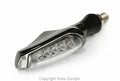 KOSO INDICATORS MAT BLACK/CLEAR LENS