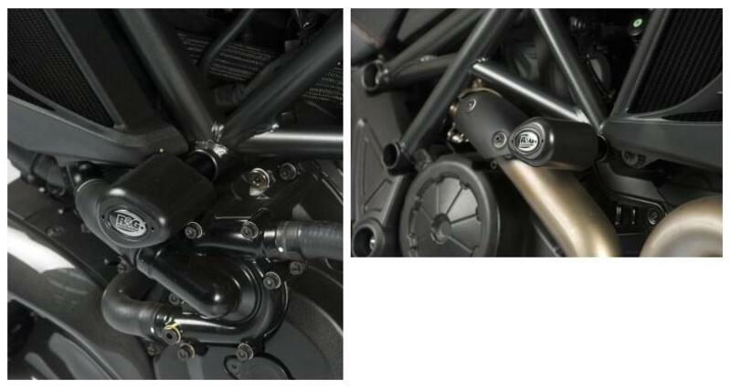 R&G CRASH PADS AERO BLK