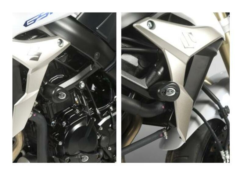R&G CRASH PADS AERO BLK