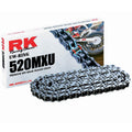 RK CHAIN MXU 520, BLK/BLK, 120