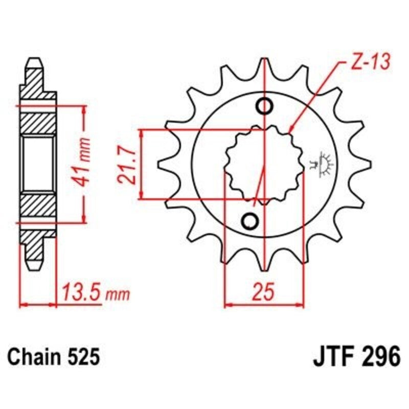 JTSPR FR SPROC 525 STEEL NFR 296, 15