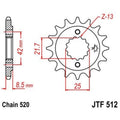 JTSPR FR SPROC 520 STEEL NFR 512, 16