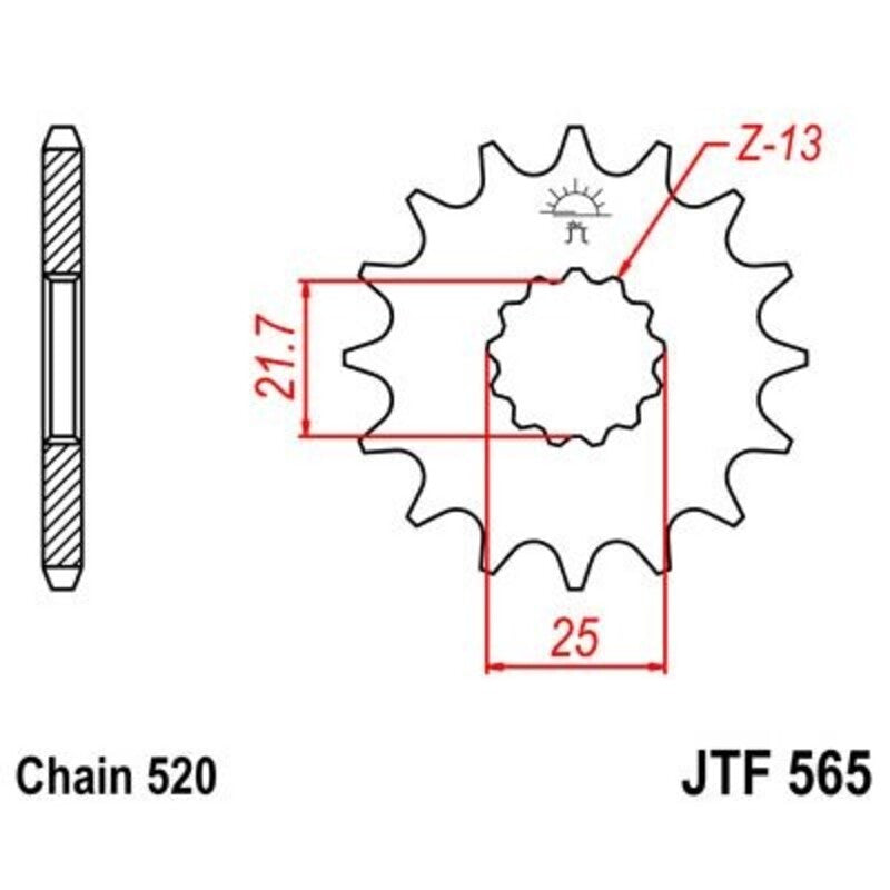 JTSPR FR SPROC 520 STEEL NFR 565, 15