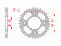 AFAM RR SPROC 420 STEEL ST 10117, 35
