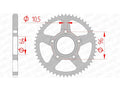 AFAM RR SPROC 428 STEEL ST 10203, 53