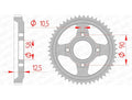 AFAM RR SPROC 428 STEEL ST 10216, 50