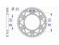 AFAM RR SPROC 520 ALU UL SC 11212, 53