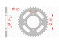 AFAM RR SPROC 420 STEEL ST 12101, 32