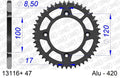 AFAM RR SPROC 420 ALU UL HA 13116, 47