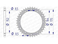 AFAM RR SPROC 520 ALU UL HA 13500, 40
