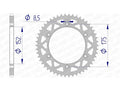 AFAM RR SPROC 520 ALU UL 13508, 52