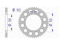 AFAM RR SPROC 520 ALU UL 13604, 46