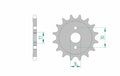 AFAM FR SPROC 428 STEEL ST 20108, 14