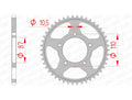 AFAM RR SPROC 520 STEEL ST 14405, 39