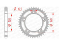 AFAM RR SPROC 530 STEEL ST 14911, 41
