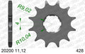AFAM FR SPROC 428 STEEL ST 20200, 12