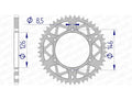 AFAM RR SPROC 520 ALU UL SC 15203, 51