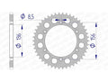 AFAM RR SPROC 520 ALU UL 15206, 43