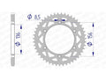 AFAM RR SPROC 520 ALU UL 15206, 47