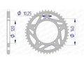 AFAM RR SPROC 520 ALU UL HA 15605, 42