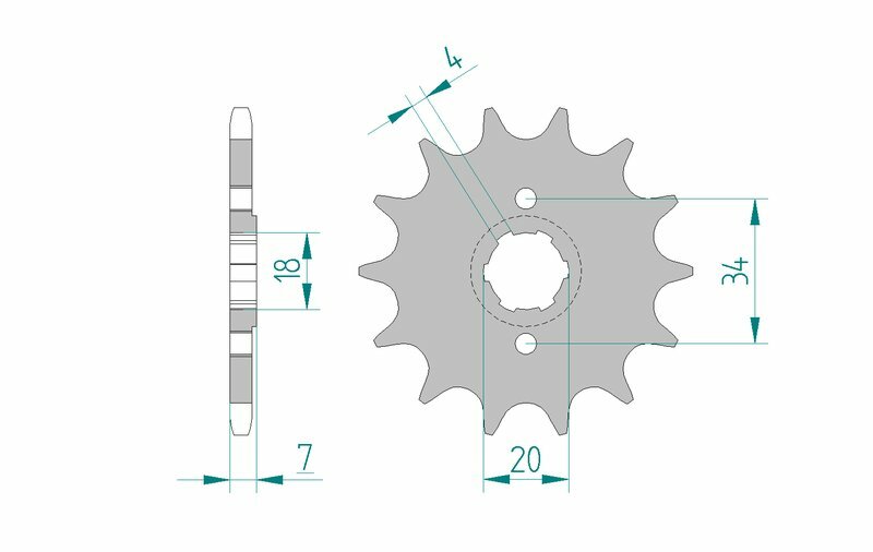 AFAM FR SPROC 520 STEEL ST 20203, 13