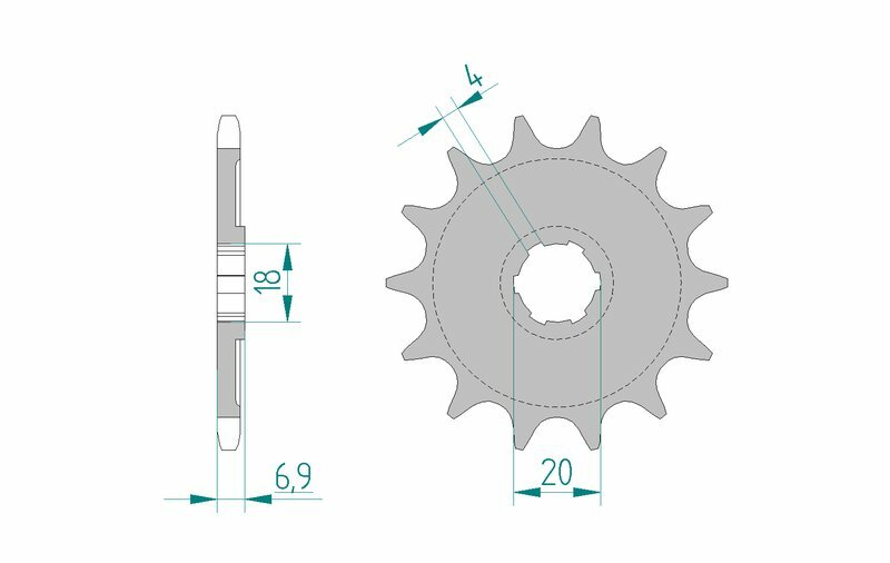 AFAM FR SPROC 520 STEEL ST 20204, 13