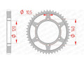 AFAM RR SPROC 530 STEEL ST 16603, 39
