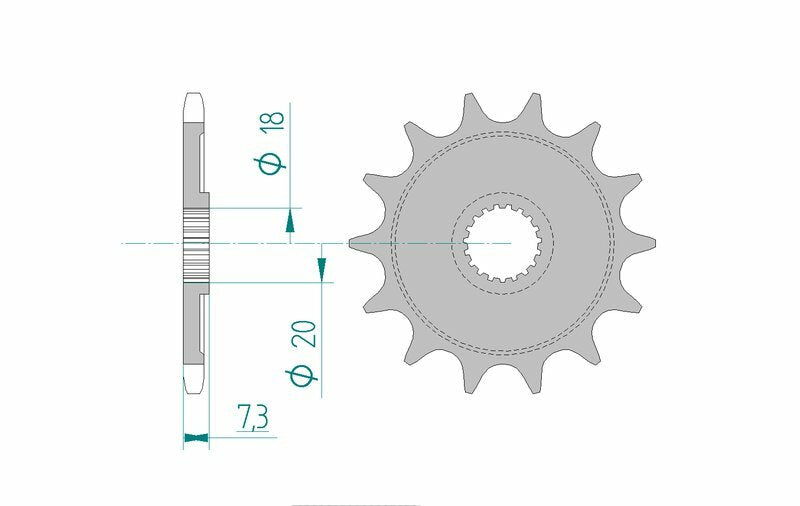 AFAM FR SPROC 520 STEEL ST 20206, 14