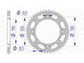 AFAM RR SPROC 420 ALU UL 17107, 46