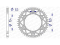 AFAM RR SPROC 520 ALU UL SC 17206, 53