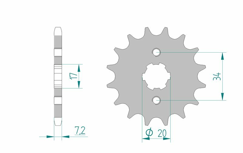 AFAM FR SPROC 428 STEEL ST 20209, 15