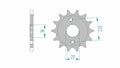 AFAM FR SPROC 428 STEEL ST 20212, 15