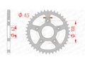AFAM RR SPROC 520 STEEL ST 44203, 39