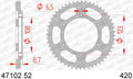 AFAM RR SPROC 420 STEEL ST 47102, 52
