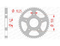 AFAM RR SPROC 428 STEEL ST 47201, 50