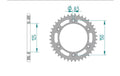 AFAM RR SPROC 525 STEEL ST 71304, 41