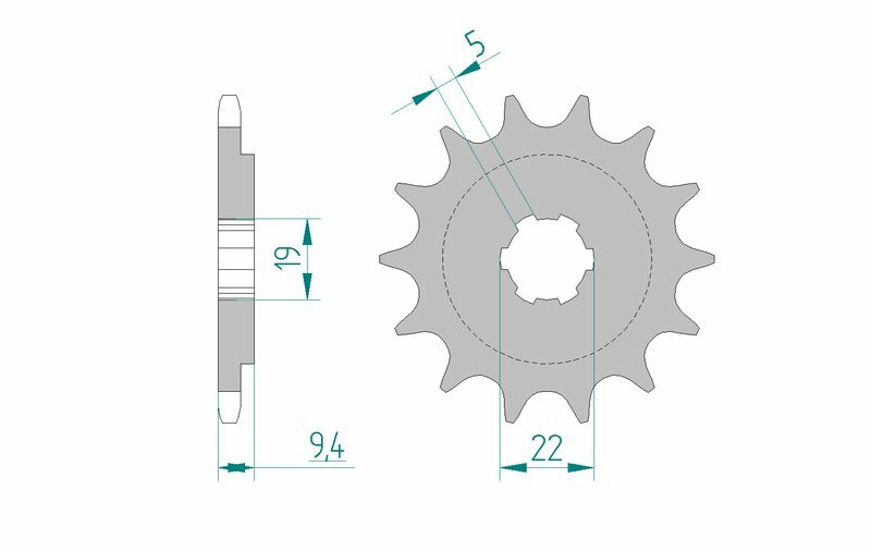 AFAM FR SPROC 520 STEEL ST 20309, 14