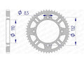 AFAM RR SPROC 428 ALU UL 72102, 49
