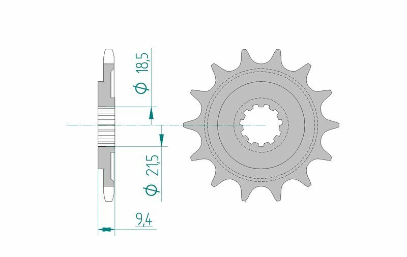 AFAM FR SPROC 520 STEEL ST 20310, 14