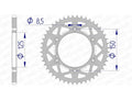 AFAM RR SPROC 520 ALU UL 72304, 47