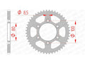 AFAM RR SPROC 420 STEEL ST 80103, 48